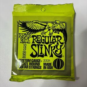 NWT Ernie Ball 2221 Regular Slinky Nickel Electric Guitar Strings 10‎ -46